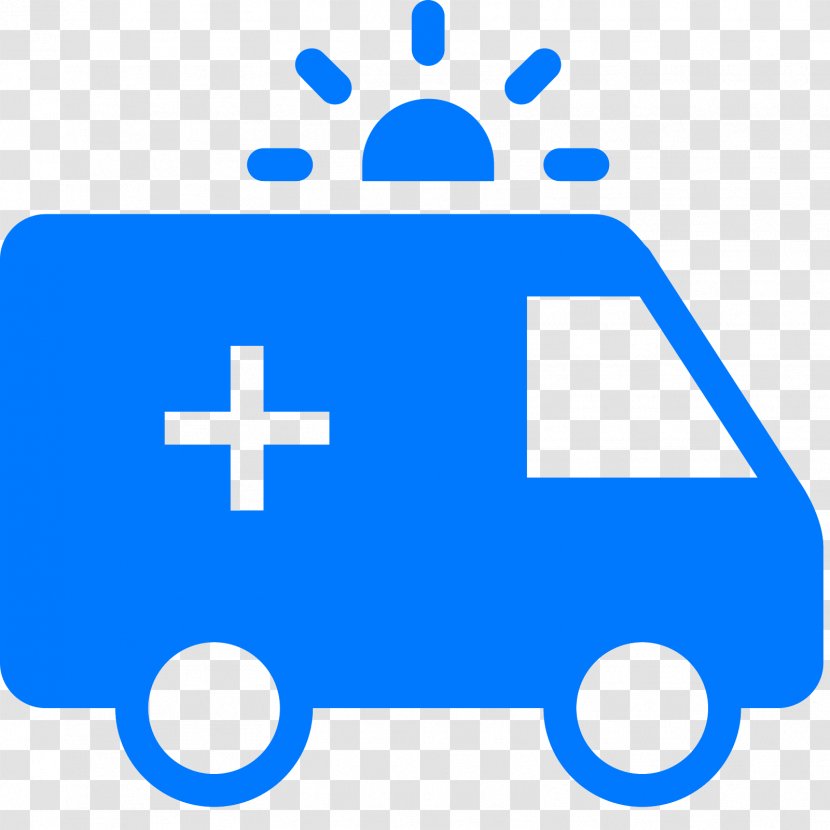 Ambulance Health Care Clip Art - Blue Transparent PNG