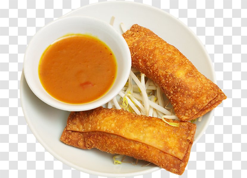 Spring Roll Egg Nam Chim Dipping Sauce - Cuisine - Asian Food Transparent PNG