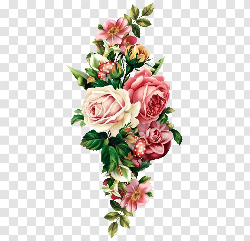 Floral Design Flower Bouquet Drawing Clip Art - Rose Order Transparent PNG