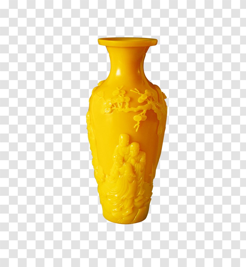 Vase Bottle Alabastron - Artifact - Classical Golden Yuping Transparent PNG