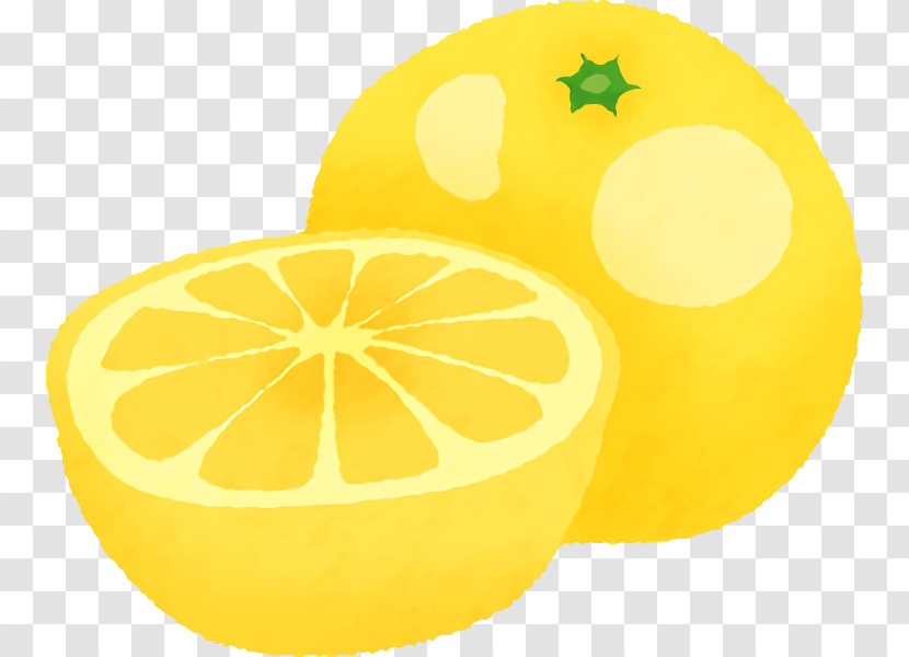 Lemon Citron Grapefruit Sweet Lemon Citric Acid Transparent PNG