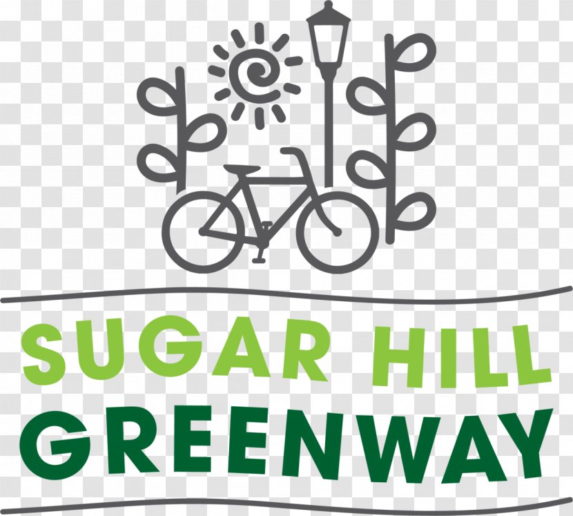 Sugar Hill Greenway Brand Design Logo - Bikeway Illustration Transparent PNG