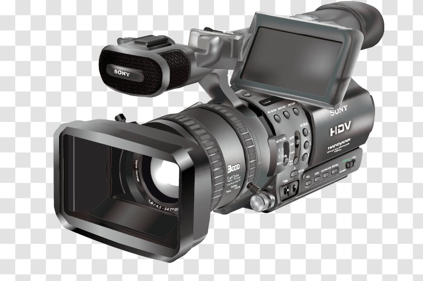 Video Camera - Vector Sony Transparent PNG