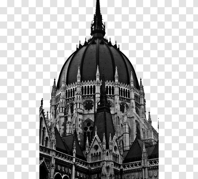 Hungarian Parliament Building Palace Of Westminster Baroque Architecture Gothic Revival - Ch%c3%a2teau Transparent PNG