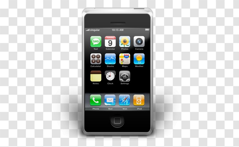 IPhone 4S 3G SE - Portable Communications Device - Interface Transparent PNG