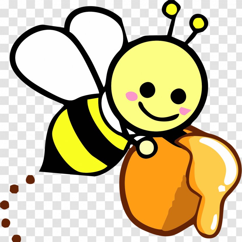 Honey Bee Cartoon Animation - Flower - Beehive Transparent PNG