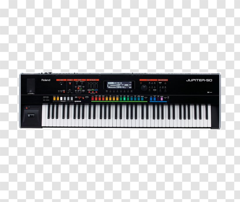 Roland Jupiter-8 Jupiter-6 JP-8000 Corporation Sound Synthesizers - Silhouette - Musical Instruments Transparent PNG