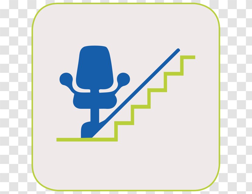 Stairlift Elevator Stairs Disability Wheelchair Lift - Symbol Transparent PNG