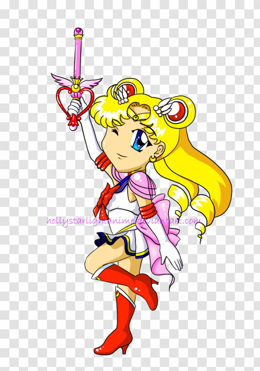 Chibiusa Sailor Moon Illustration Clip Art - Cartoon - Starlights Transparent PNG