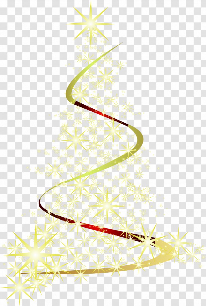 Yellow Christmas Euclidean Vector Graphic Design - Star Transparent PNG