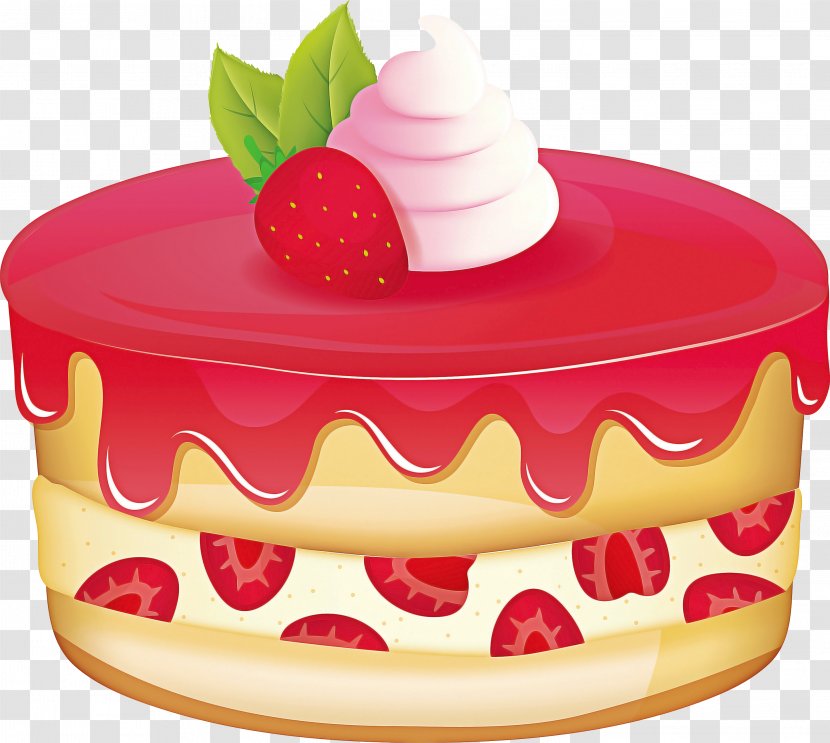 Frozen Food Cartoon - Strawberry - Pastry Magenta Transparent PNG