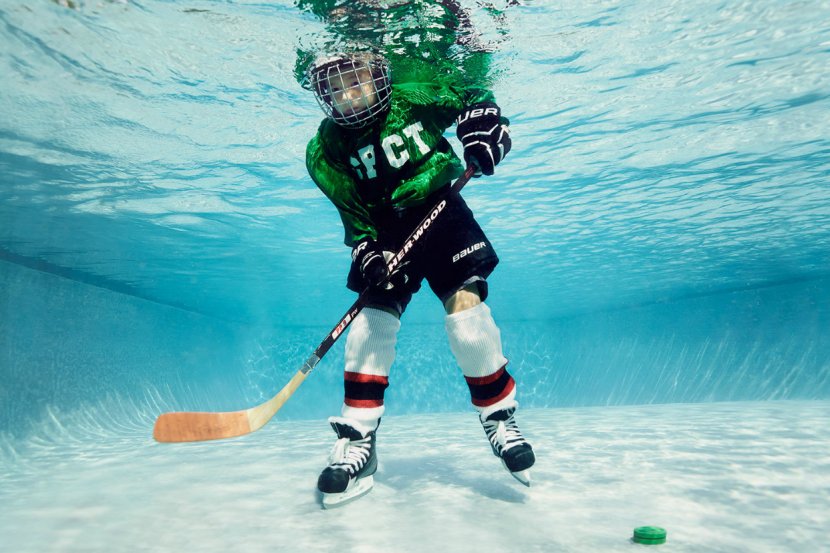 Underwater Sports Olympic Photographer - Hockey Transparent PNG