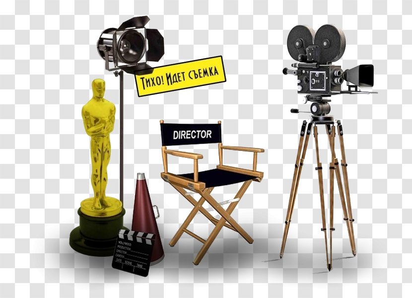 Film Director Director's Chair - Camera Accessory Transparent PNG