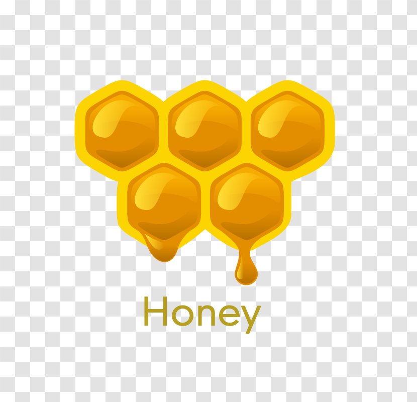 Honey Bees And Gelatin Dessert - Bee Transparent PNG