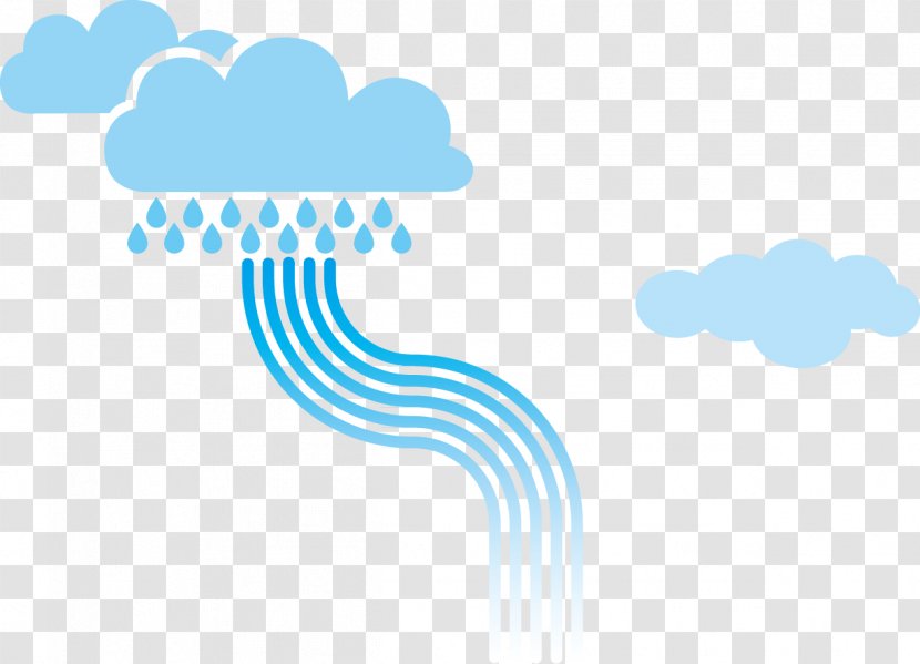 Yushui Graphic Design Icon - Azure - Weather Change Transparent PNG
