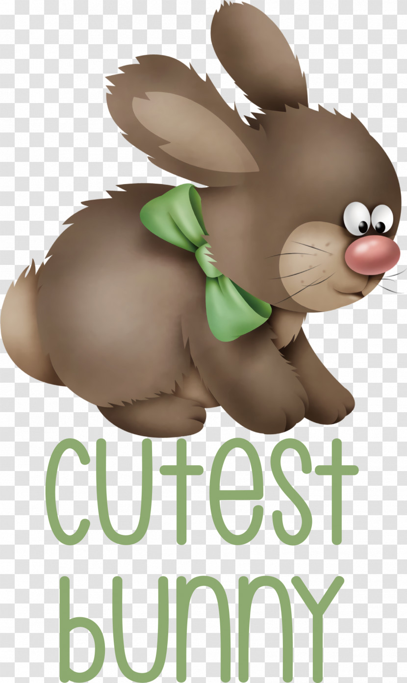 Cutest Bunny Bunny Easter Day Transparent PNG