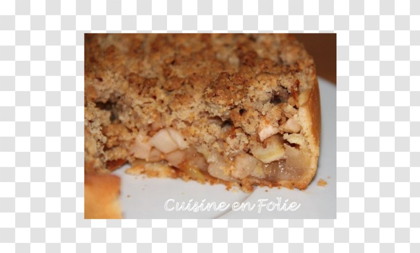 Apple Pie Crumble Food Deep Frying - Baked Goods - Tarte Transparent PNG