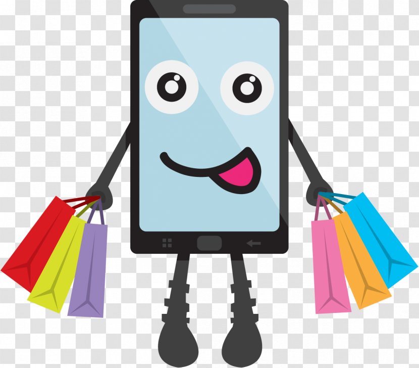Online Shopping E-commerce Bag - Bukhoor - Vector Cart Transparent PNG