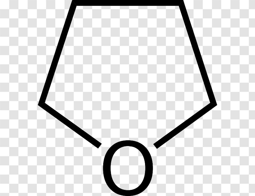 Tetrahydrofuran Heterocyclic Compound Ether Chemical Organic - Chemistry Blackboard Transparent PNG