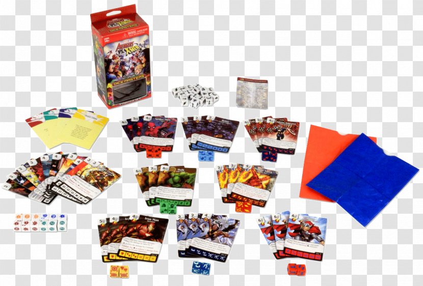 Avengers Vs. X-Men YouTube Set Dice Game - Playing Card - Youtube Transparent PNG