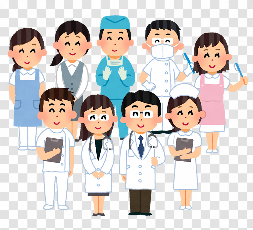 People Cartoon Social Group Team Community Transparent PNG