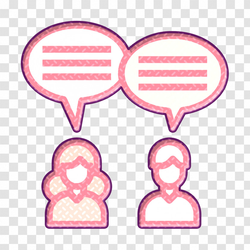 Discuss Icon Management Icon Teamwork Icon Transparent PNG