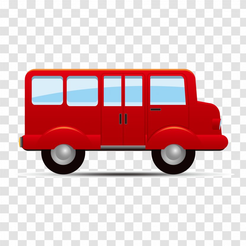 Theme Icon - Royalty Free - School Bus Transparent PNG
