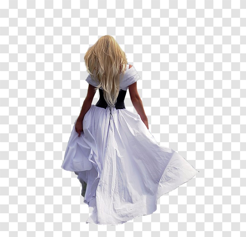 Gown Shoulder - Tree - White Dress Transparent PNG