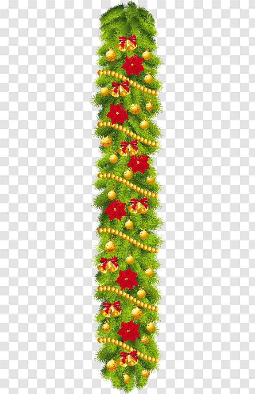 Christmas Decoration Garland Wreath Clip Art - Grass - Cliparts Transparent PNG