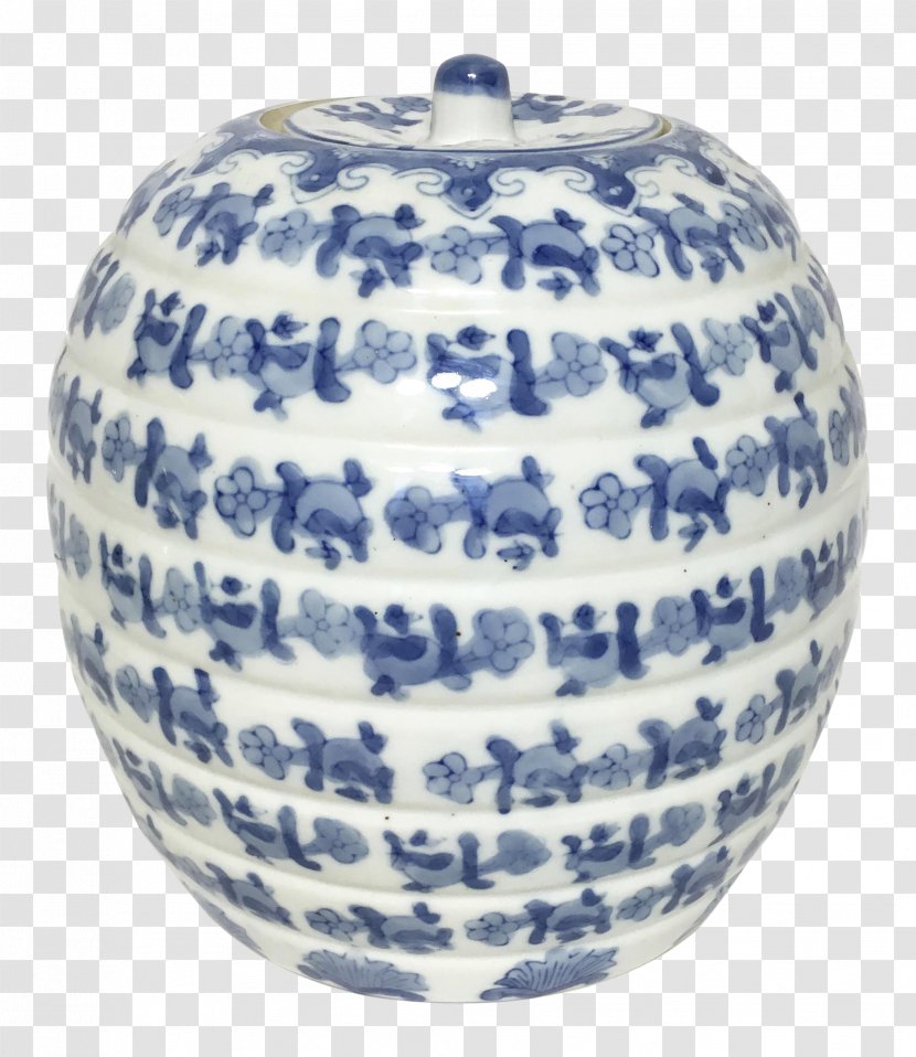 Blue And White Pottery Ceramic Porcelain - Chinese-blue Transparent PNG