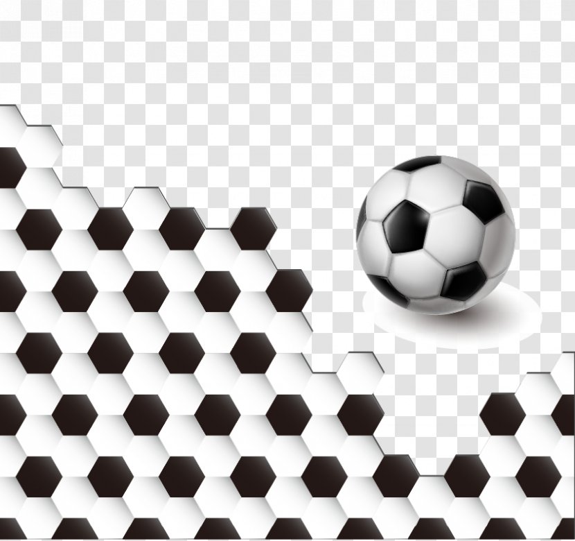 Football Royalty-free Euclidean Vector - Monochrome Photography Transparent PNG