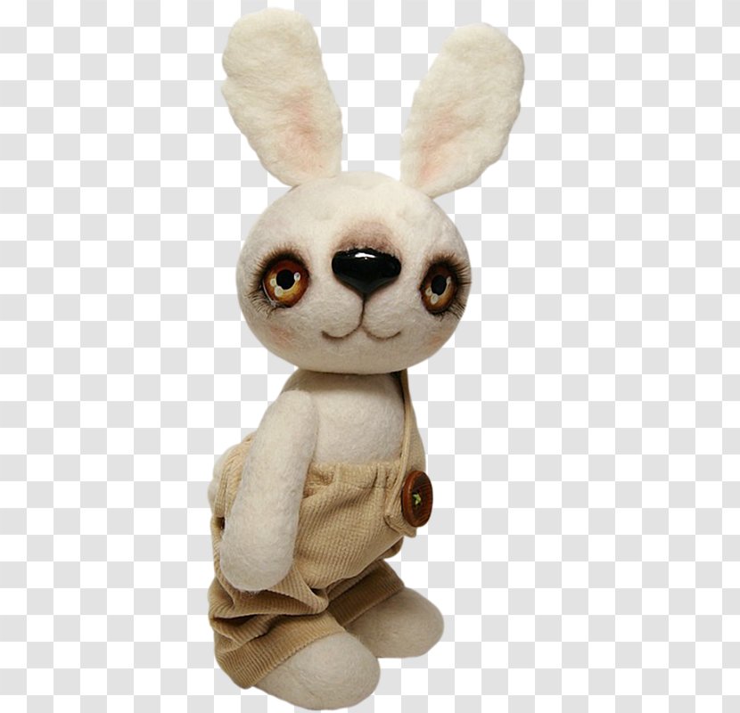 Domestic Rabbit Easter Bunny Hare Stuffed Animals & Cuddly Toys Transparent PNG
