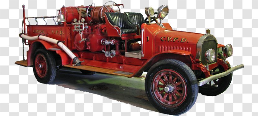 Fire Engine Car Scania AB Mack Trucks Motor Vehicle - Safety - Old Truck Transparent PNG