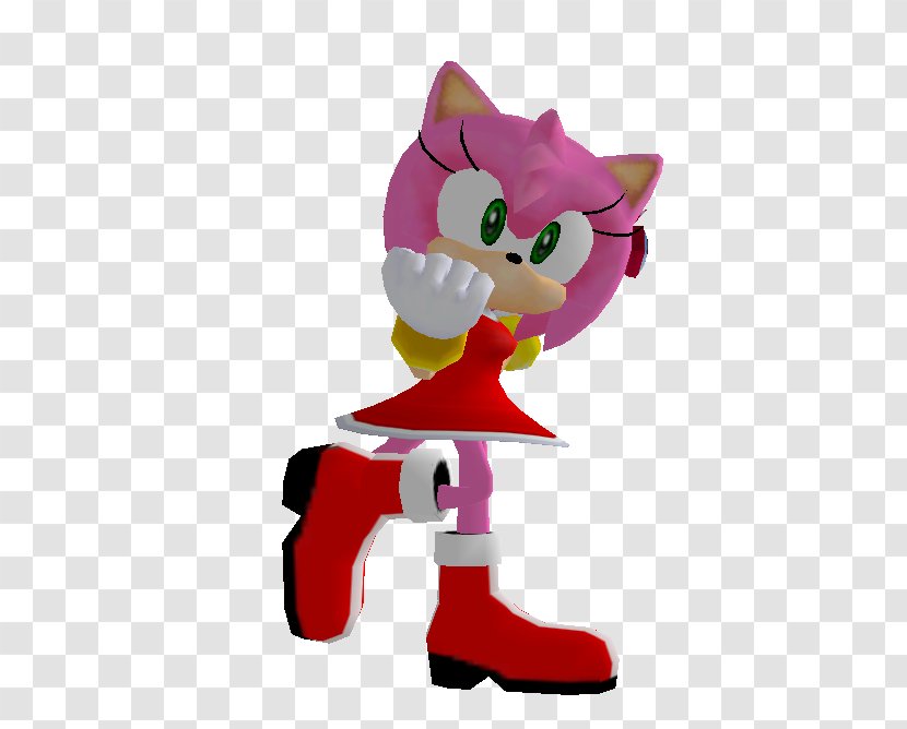 Amy Rose Garry's Mod Mario Luigi Rayman - Fictional Character - 3d Model Transparent PNG