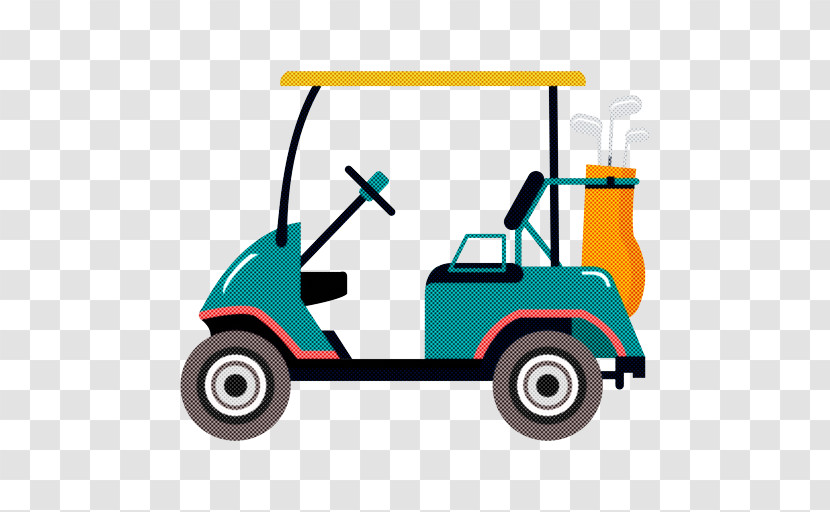 Vehicle Transport Riding Toy Line Golf Cart Transparent PNG