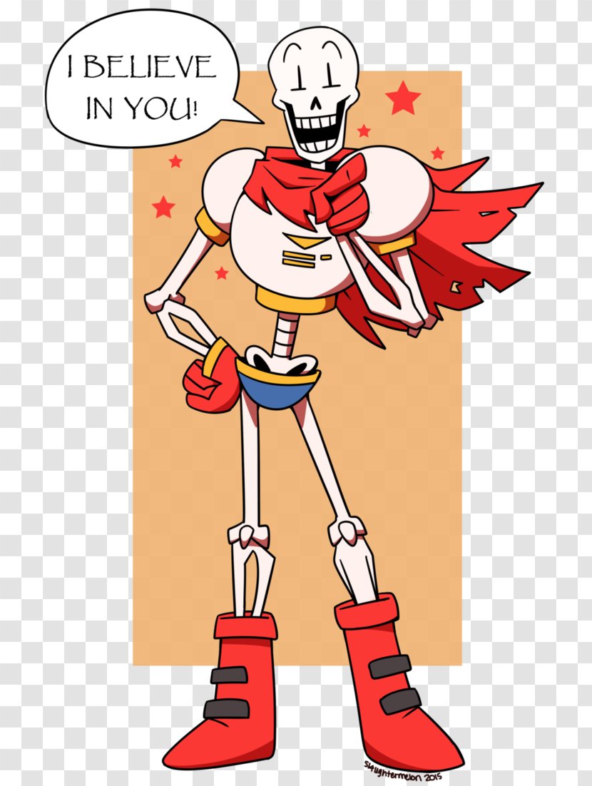 Undertale YouTube Papyrus Polymer Clay Material Transparent PNG
