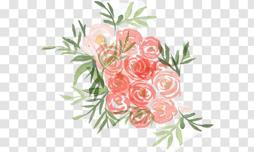 Garden Roses Floral Design Cut Flowers - Rose Family - Wedding Scene Transparent PNG