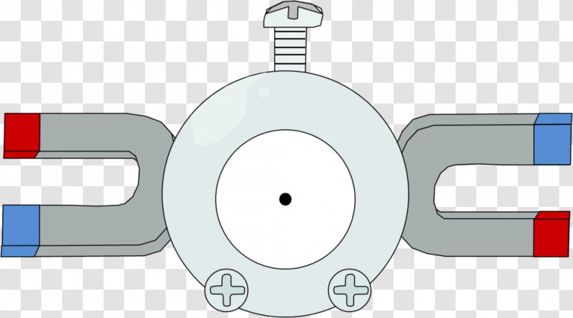 Drawing Pokémon Cartoon Electrode Magnemite - Pokemon Transparent PNG