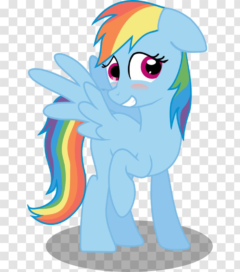 Pony Rainbow Dash Fluttershy - Deviantart - Organism Transparent PNG