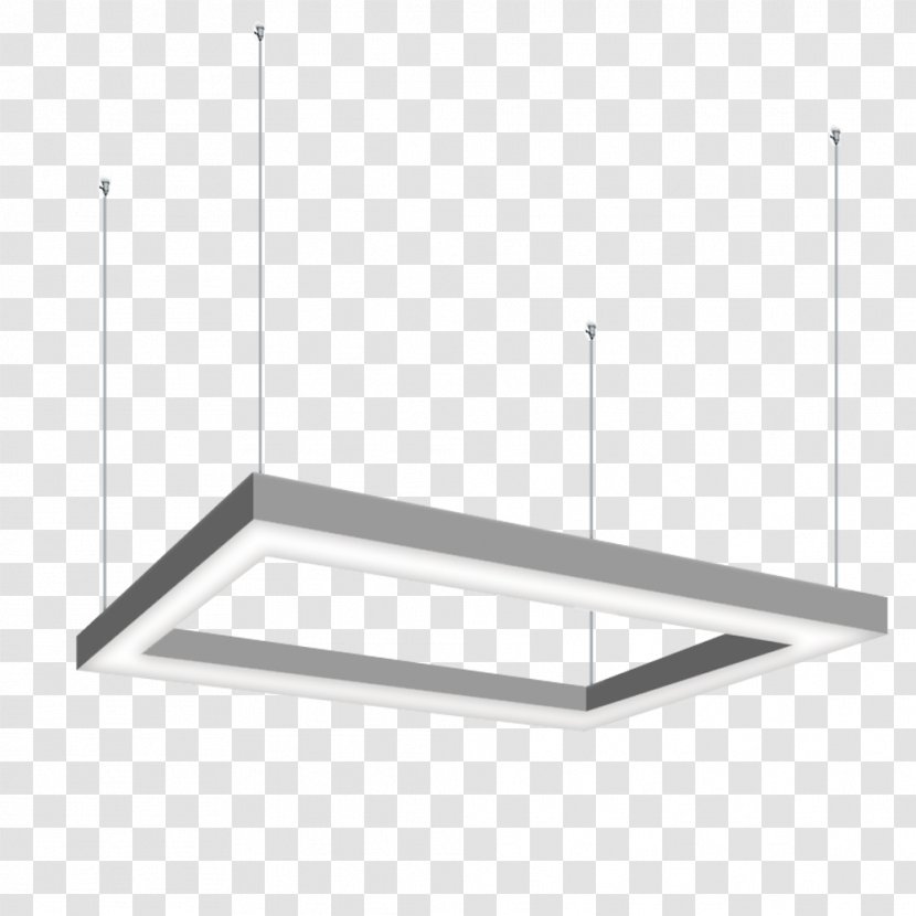 Light Fixture Lighting Luminous Flux Recessed - Electricity - Quadrangle Transparent PNG