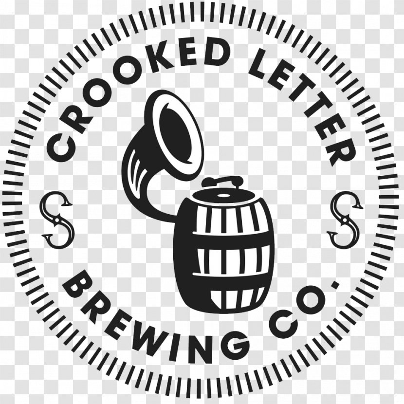 Crooked Letter Brewing Company Beer Grains & Malts Champaign Brewery - Brand Transparent PNG