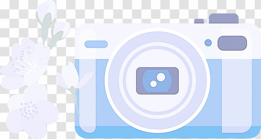 Camera Flower Transparent PNG