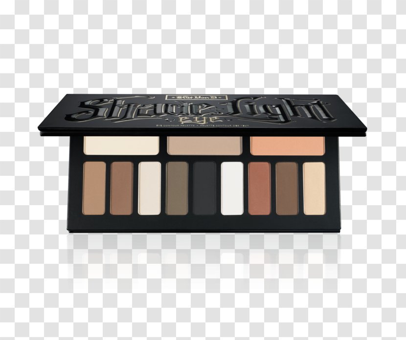 KAT VON D Shade + Light Eye Contour Palette Kat Von Glimmer Shadow Contouring Transparent PNG