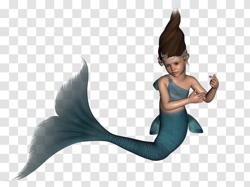Mermaid Figurine - Sirenas Transparent PNG