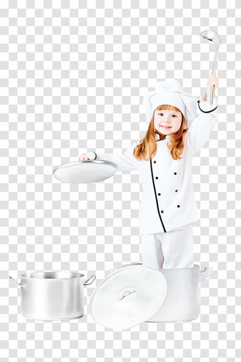 White Chef's Uniform Cook - Chefs Transparent PNG