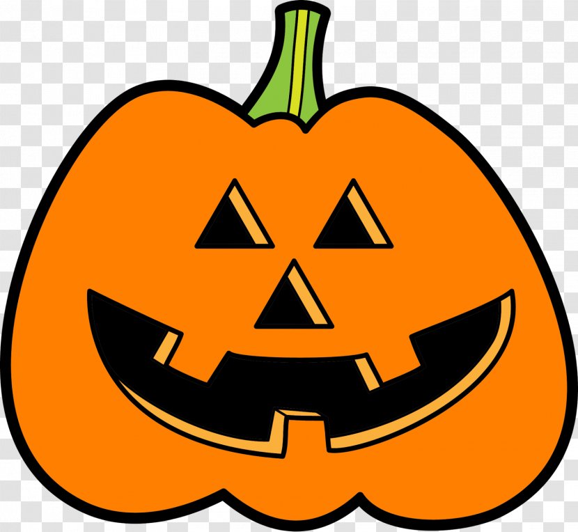 Jack-o'-lantern Pumpkin Pie Halloween Clip Art - Smiley - Happy Halloween! Transparent PNG