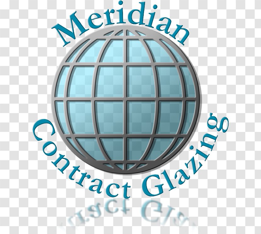Architectural Engineering Glazing Logo Brand - Aqua - Meridians Transparent PNG