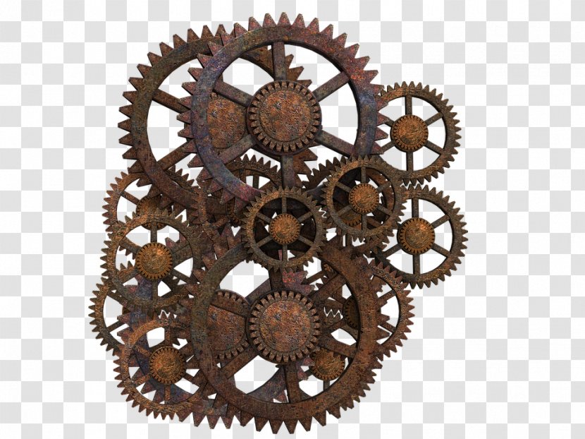 Steampunk Gear Steamcon - Pixabay - Clipart Transparent PNG