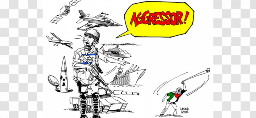 Israeli–Palestinian Conflict Cartoon State Of Palestine Palestinians - Artwork - Recreation Transparent PNG