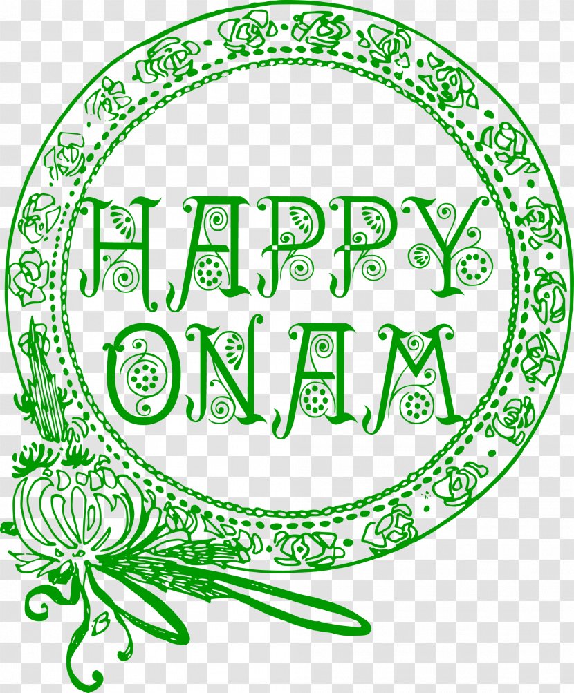 Green Happy Onam . - Narahari Sonar - Art Transparent PNG